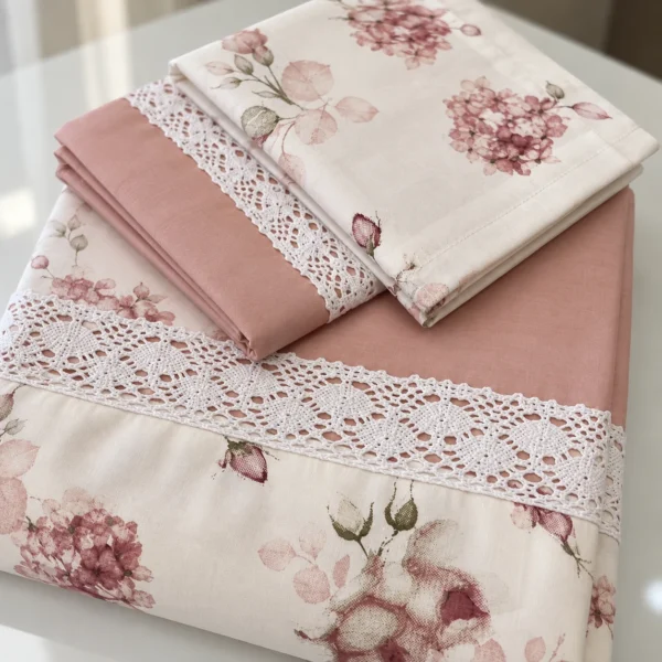 Satin Finish Cotton Bedsheet