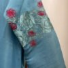 Readymade Salwar - Turquoise Blue - View 2 Readymade Salwar - Turquoise Blue