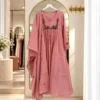 1386_2 Embroidered Readymade Salwar - Dusty Rose