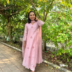 1965_1 Readymade Salwar - Dusty Lavender