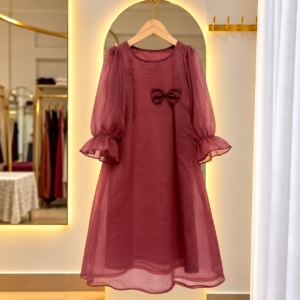 Kdress6 A-Line Dress - Chocolate Brown