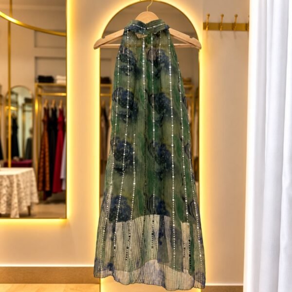 a-line-dress-green-front-1.jpg A-Line Dress - Green
