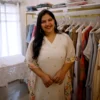 kaftan_offwhite_front Mul Chanderi Kaftan - Off White