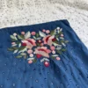 soft_silk_darkblue_2 Soft Silk with Handwork Unstitched Salwar Suit - Dark Blue